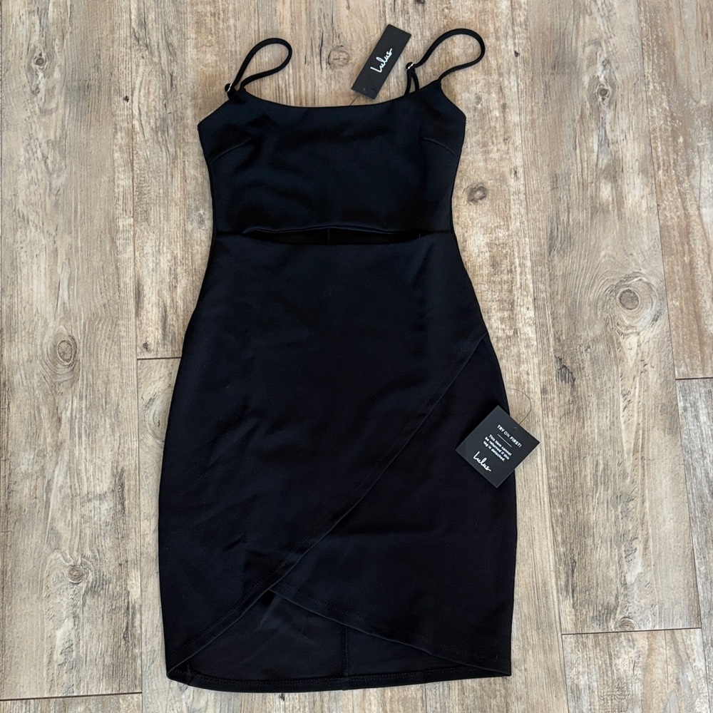 Lulus - Cutout Black Dress